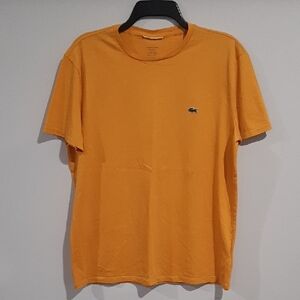 Lacoste Men's Bright Orange Tee
